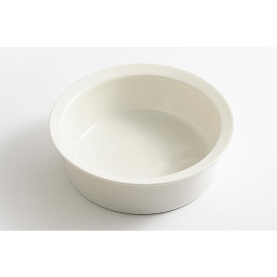 大型犬用磁器製食器（白） | 