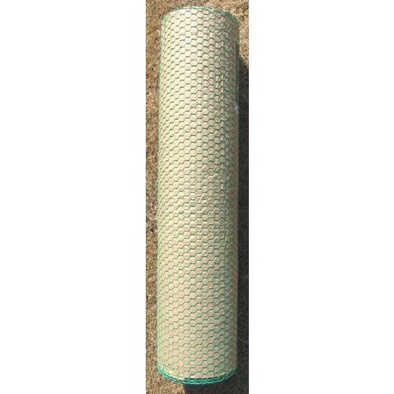 ビニール亀甲金網 未使用 園芸 害獣対策 2本 オニアさま専用 ビニール亀甲