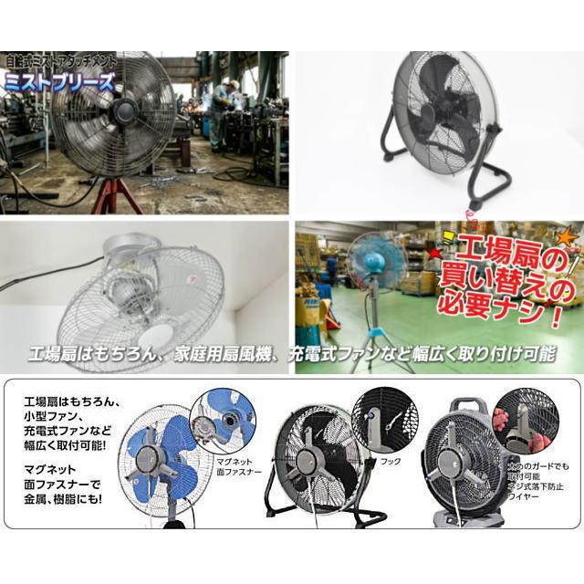 日動工業 ミストアタッチメント ミストブリーズ MST-PM 熱中症対策