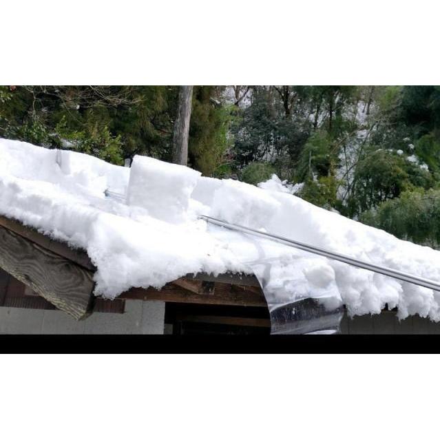 【新品・未開封】 マイスター 雪スライダー（新雪用 屋根の雪下ろし道具） マイスター 雪スライダー（新雪用 屋根の雪下ろし道具）PVC透明シート