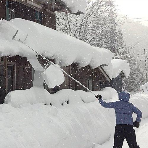 らくらく雪すべーる（新雪用 屋根の雪下ろし道具）雪スライダー 