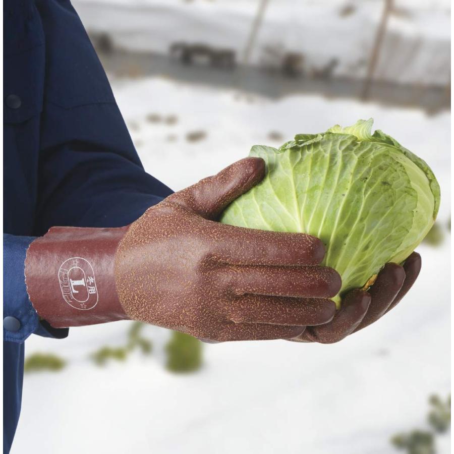 東和コーポレーション 防寒用手袋 トワロン冬作業用 168 M ブラウン 人気ブランドの