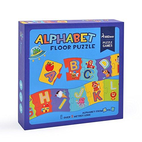 公式の 子供向けパズル ジクソーパズル ベビー キッズ Mideer ミディア アルファベットパズル 知育玩具 Seal限定商品 Tprepara Cl