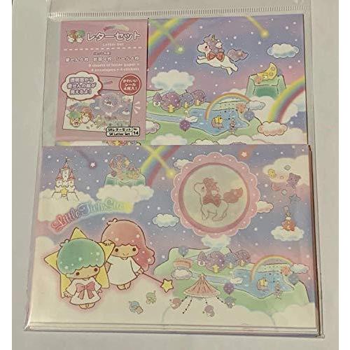 サンリオ 窓開きレターセット リトルツインスターズ キキララ 虹 雲 ユニコーン柄 便箋8枚 封筒4枚 シールシ ショップイマハムカシ 通販 Yahoo ショッピング