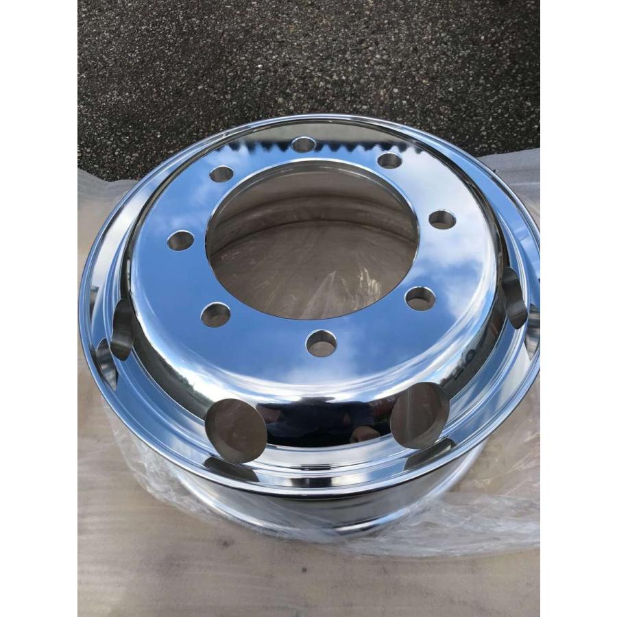 アルミホイール ISO 19.5x6.75 8穴 鍛造 送料無料_4