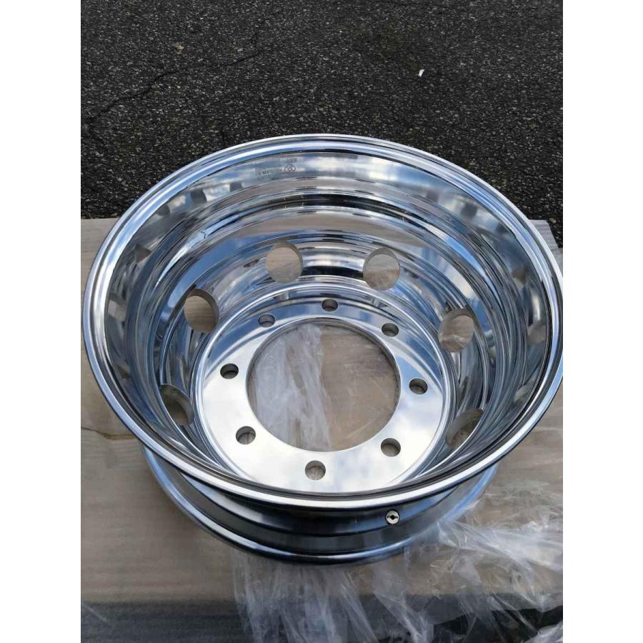 アルミホイール ISO 19.5x6.75 8穴 鍛造 送料無料_8
