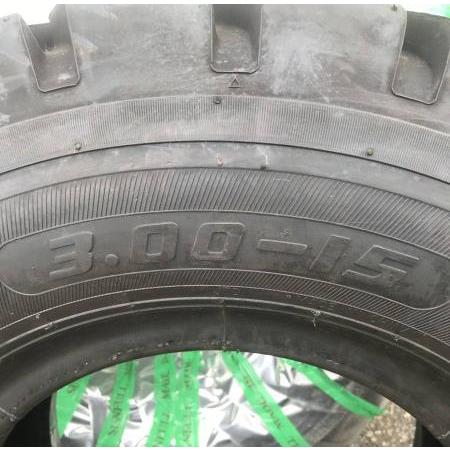 フォークリフト用タイヤ チューブ フラップセット 15インチ 3.00-15