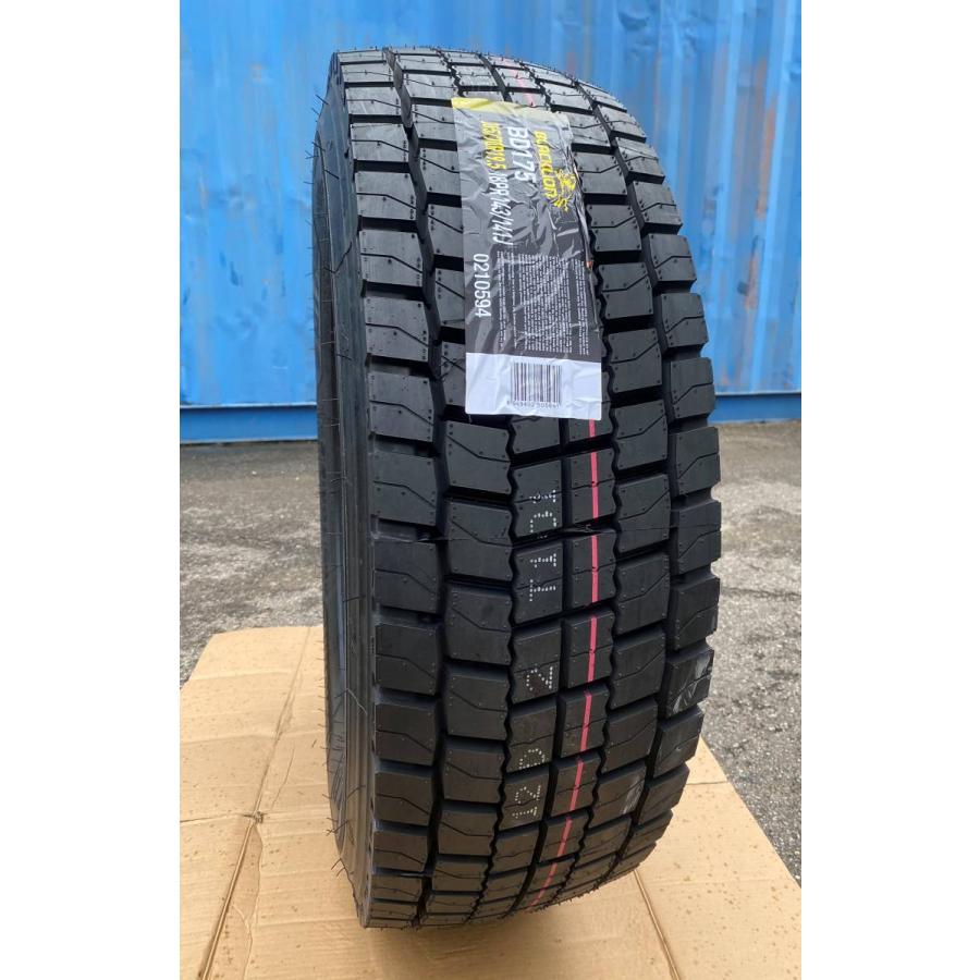 265/70R19.5 18PR 143/141J BD175 新品 トラックタイヤ 大型車用 