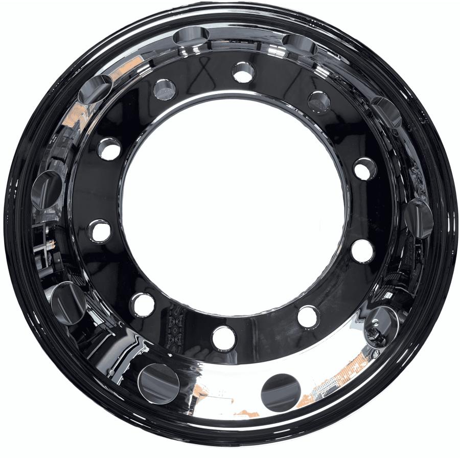 大型トラックメッキホイールRTGリア用(新ISO10穴)引き取り限定 大型トラックメッキホイールRTGリア用(新ISO10穴)引き取り限定