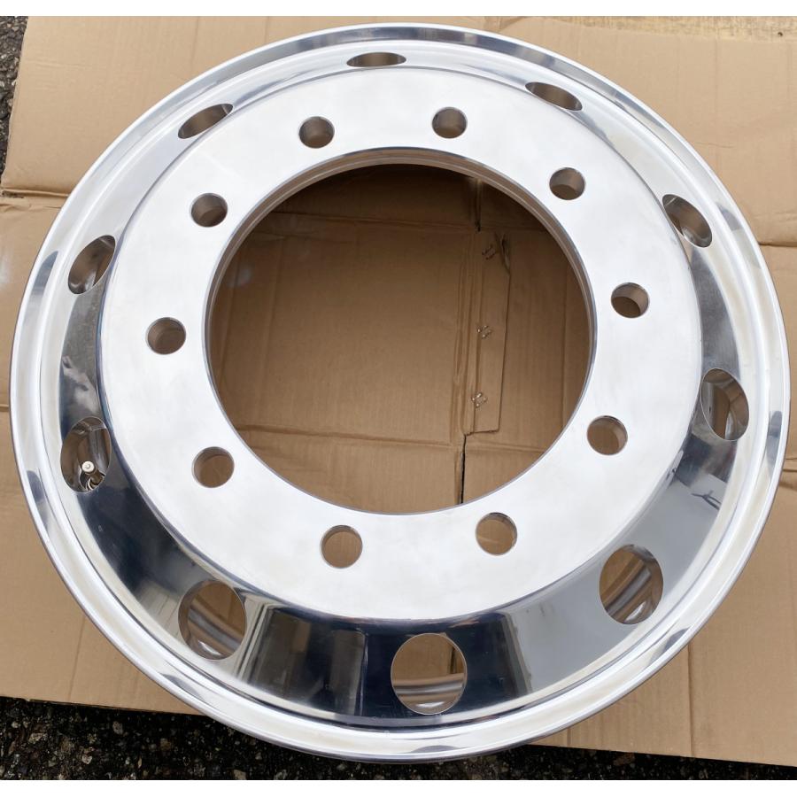 アルミホイール 22.5x7.50 10穴 ボルト穴径26mm 鍛造アルミ