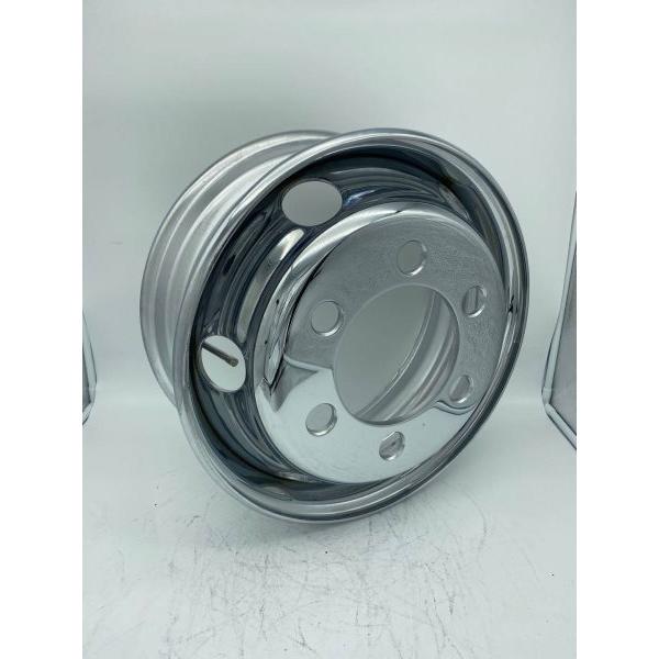 ホイール トラック・バス用クロームメッキホイール 新品 17.5x6.00 6H 135 JIS メッキ リア MTM 睦技研 フロント用 メッキホイール 17.5x6.00 6穴 フロント用 クロムメッキホイール