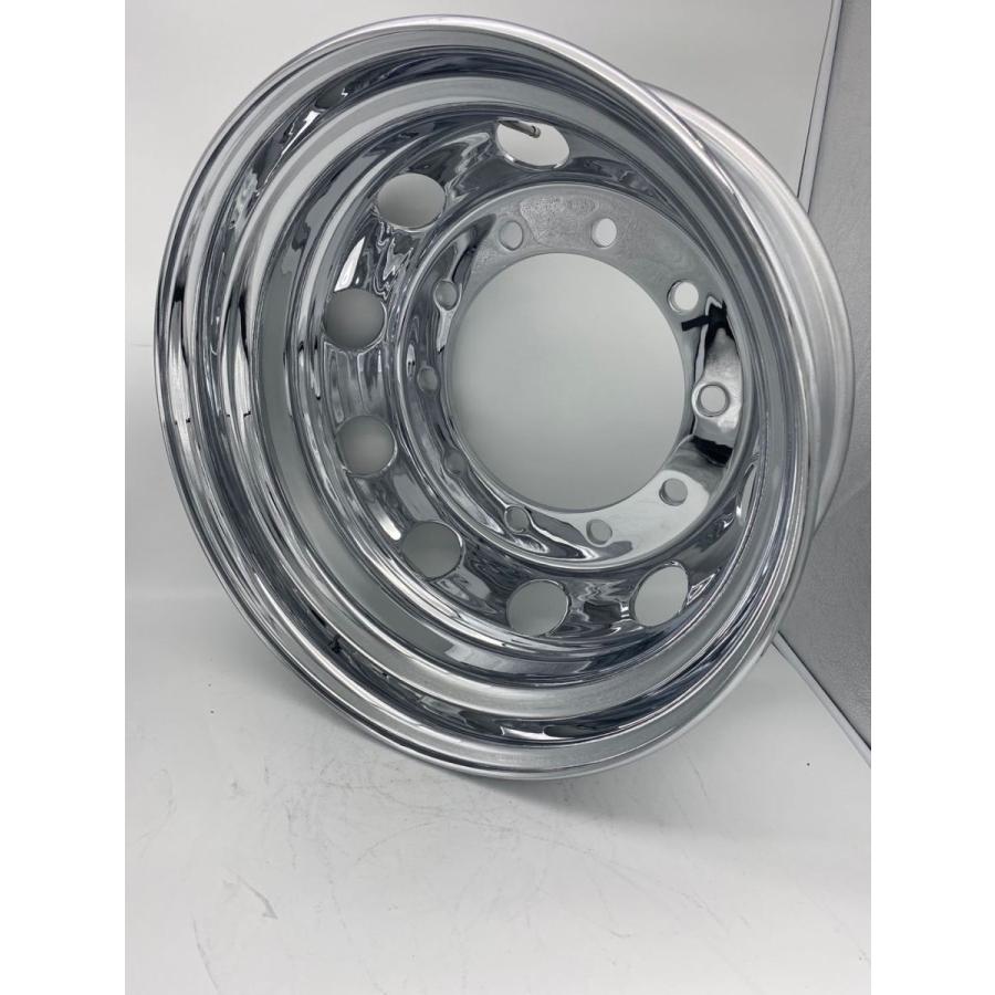 大型トラックメッキホイール22.5X7.5 新ISO規格★トップレベル★リア トラック・バス専用ホイール DOT-X / DOT-X 大型 トラック