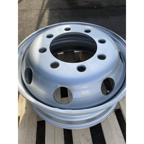 054ジャイロ用8インチ　スチールホイールセット スチールホイールジャイロノーマルタイプ8インチ