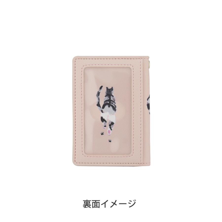 パスケース アクリルミラー付き 定期入れ 猫パターン Gpc0038 Pk ピンク 雑貨 おしゃれ かわいい 1 3003 Iphoneケース買うならイマイ屋 通販 Yahoo ショッピング
