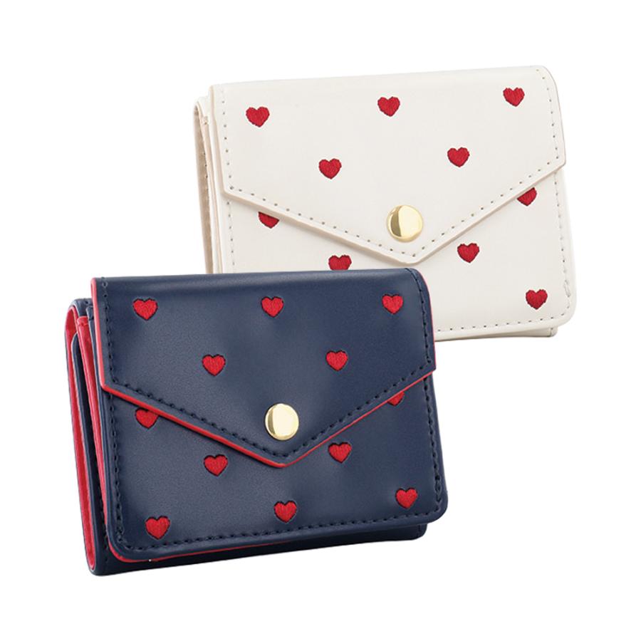 Flowering（フラワーリング） 三つ折り財布 ミニ財布 レディース