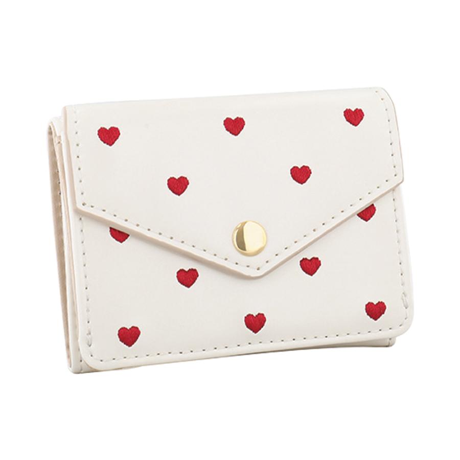 Flowering（フラワーリング） 三つ折り財布 ミニ財布 レディース