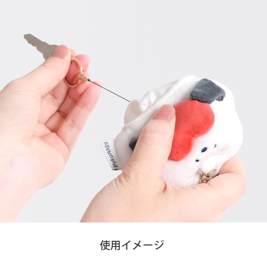 Flowering（フラワーリング） キーホルダー キーリング リール付き
