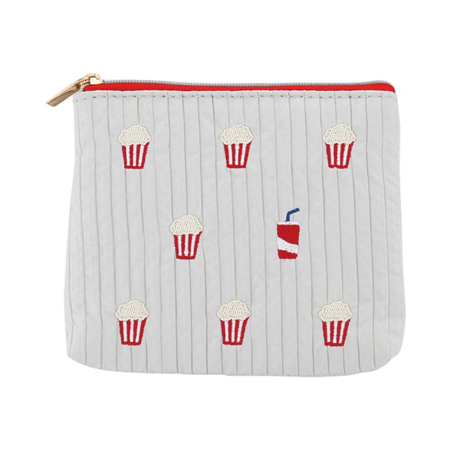 Flowering ポーチ 小物収納 小物入れ 化粧ポーチ マチ付きポーチ