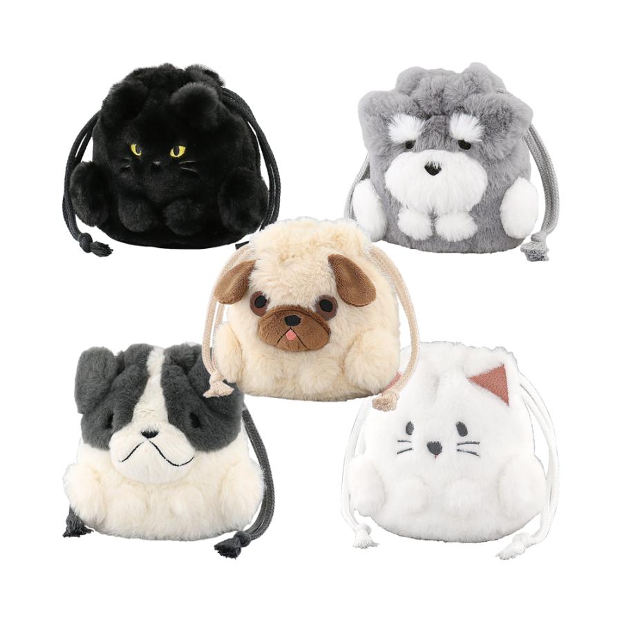 TIMIDE ティミッドゥ イヌ ポーチ レディース TIMIDE ティミッドゥ イヌ ポーチ レディース