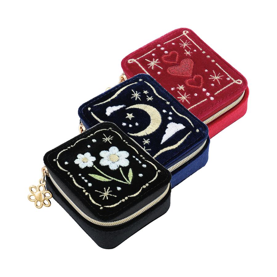 Flowering（フラワーリング） ポーチ 小物収納 ボックスポーチ