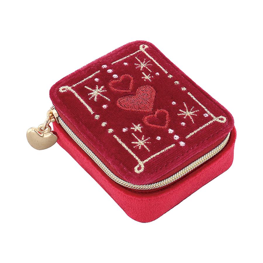 Flowering（フラワーリング） ポーチ 小物収納 ボックスポーチ