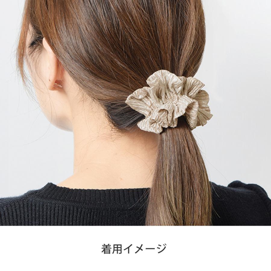 Flowering シュシュ ヘアアクセサリー ヘアアクセ ヘアゴム ヘア