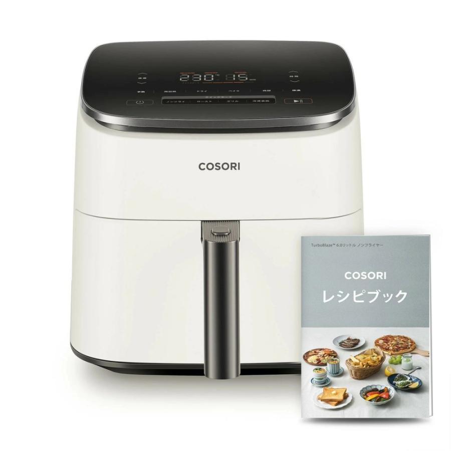 COSORI ノンフライヤー 6L エアフライヤー CAF-DC601-KJP 230℃ DC