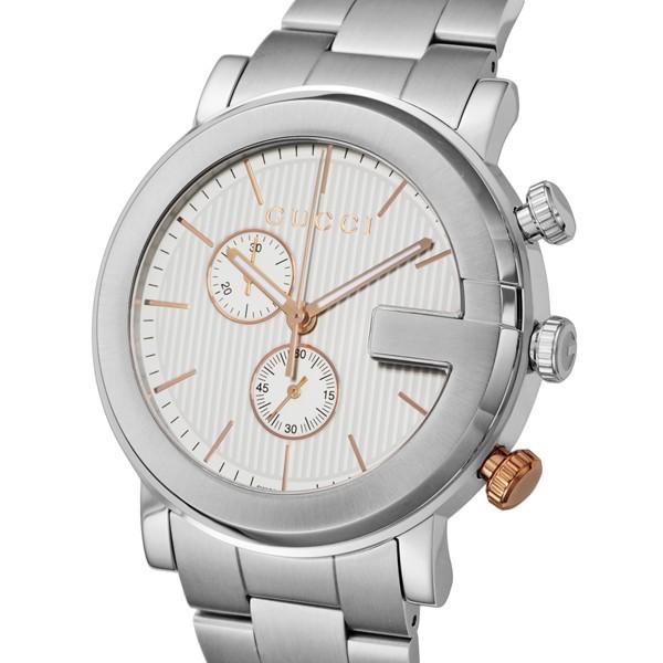 ストア店 腕時計 アクセサリー グッチ メンズ 腕時計 Gucci メンズ クオーツ Wq イマジン横浜 腕時計 ホワイト Gクロノ Ya ホワイト メンズ腕時計