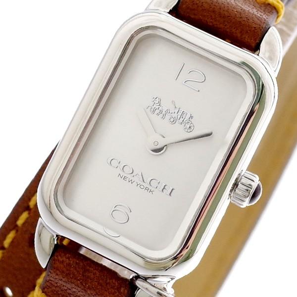 工場直送 コーチ Coach 腕時計 レディース クォーツ シルバー ブラウン ブラウン 代引不可 Www Skylanceronline Com