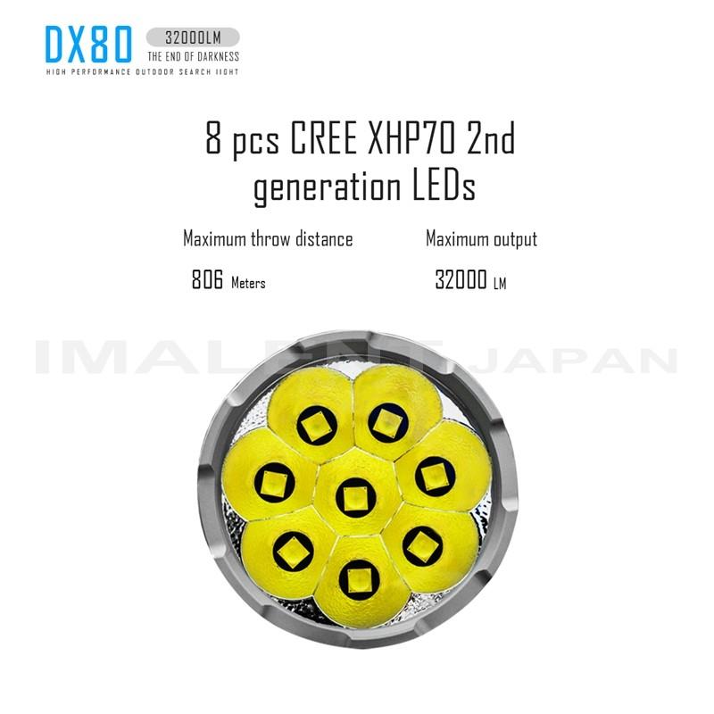 懐中電灯 強力 IMALENT DX80 |  | 02