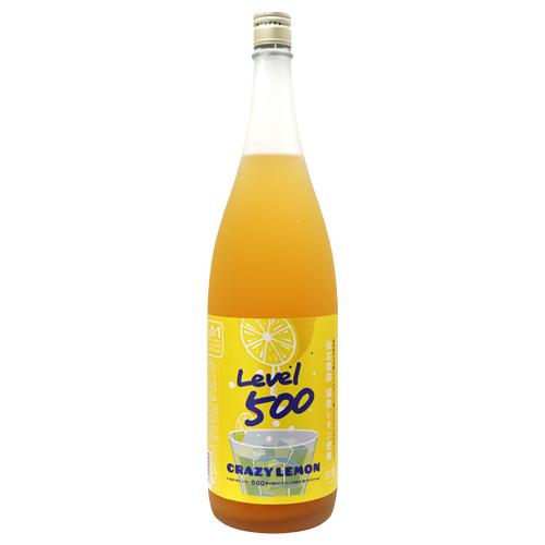 リキュール｜ クレイジーレモン Level500 1800ml CRAZY LEMON 山の壽