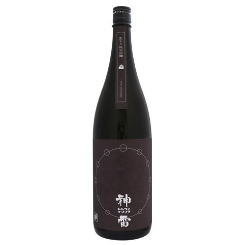神雷 黒ラベル 生もと 純米吟醸 1800ml しんらい 三輪酒造 父の日