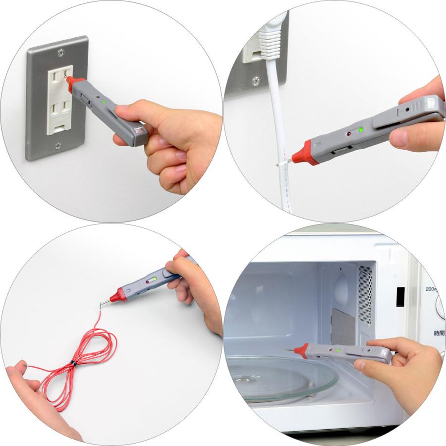 導通チェッカー 検電テスター AC/DC 電圧 2145-L ANEX 回路 断線 配線