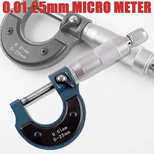 マイクロメータ マイクロメーター アナログ 0.01mm〜25.00mm : いま何