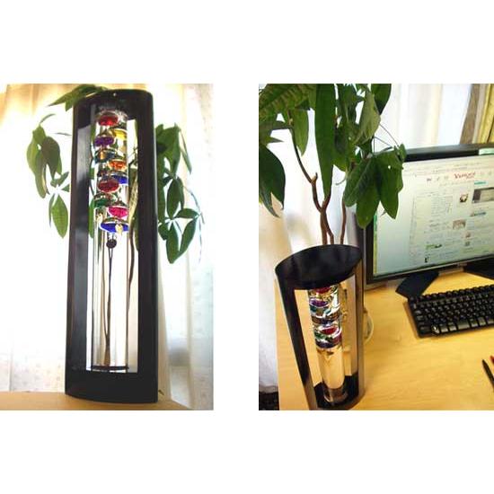 ガリレオ温度計 木枠 Lサイズ 44cm プレミアム ギフト プレゼント