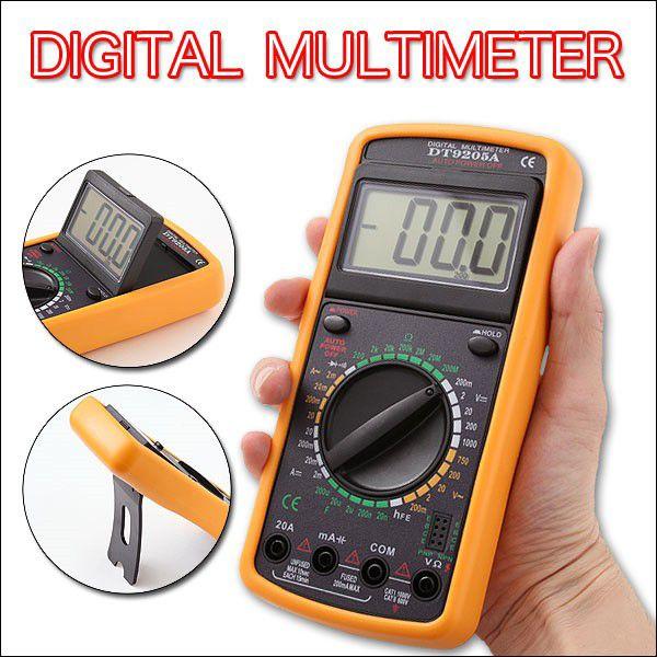 デジタルテスター（マルチメーター）DT9205A : いま何度 - 通販
