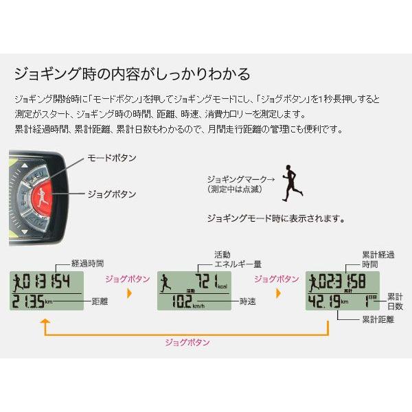 カロリズム 活動量計：ジョギング消費カロリー計「カロリズム」EZ-063