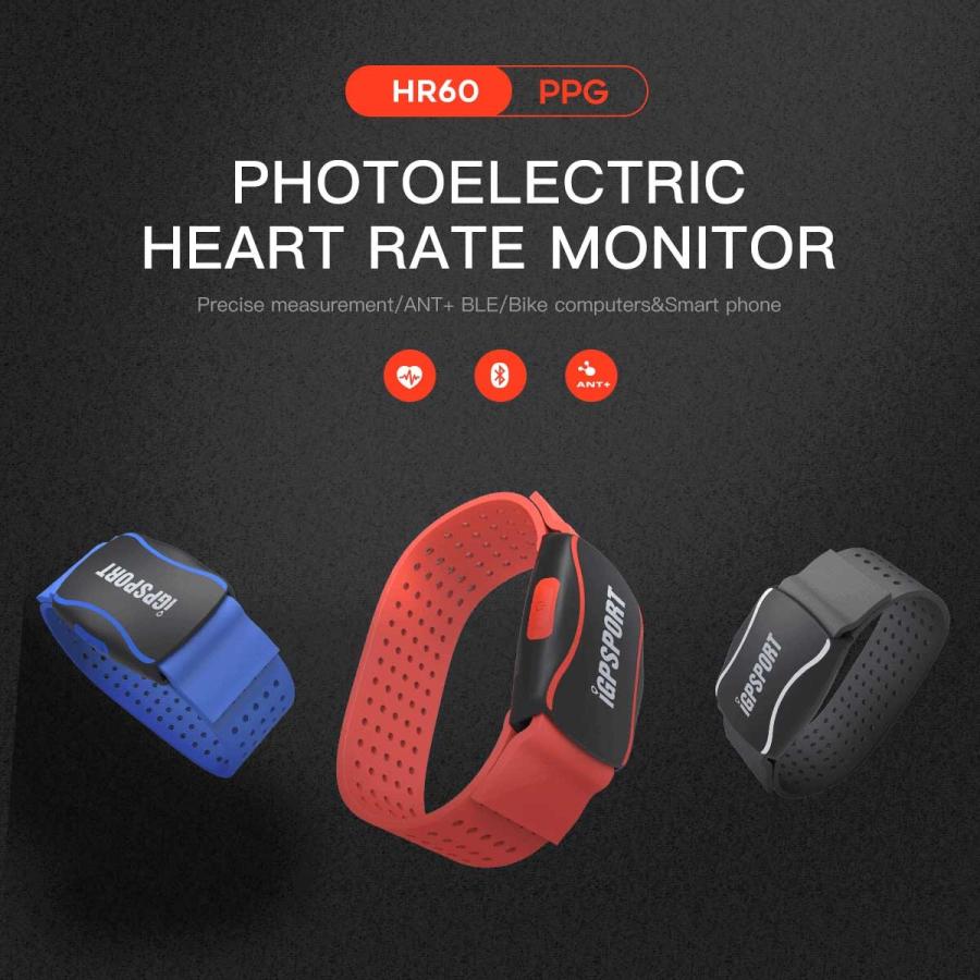 心拍計 脈拍計 iGPSPORT HR60 腕 APP ANT+ BLE IPX7 送料無料 | ブランド登録なし | 04