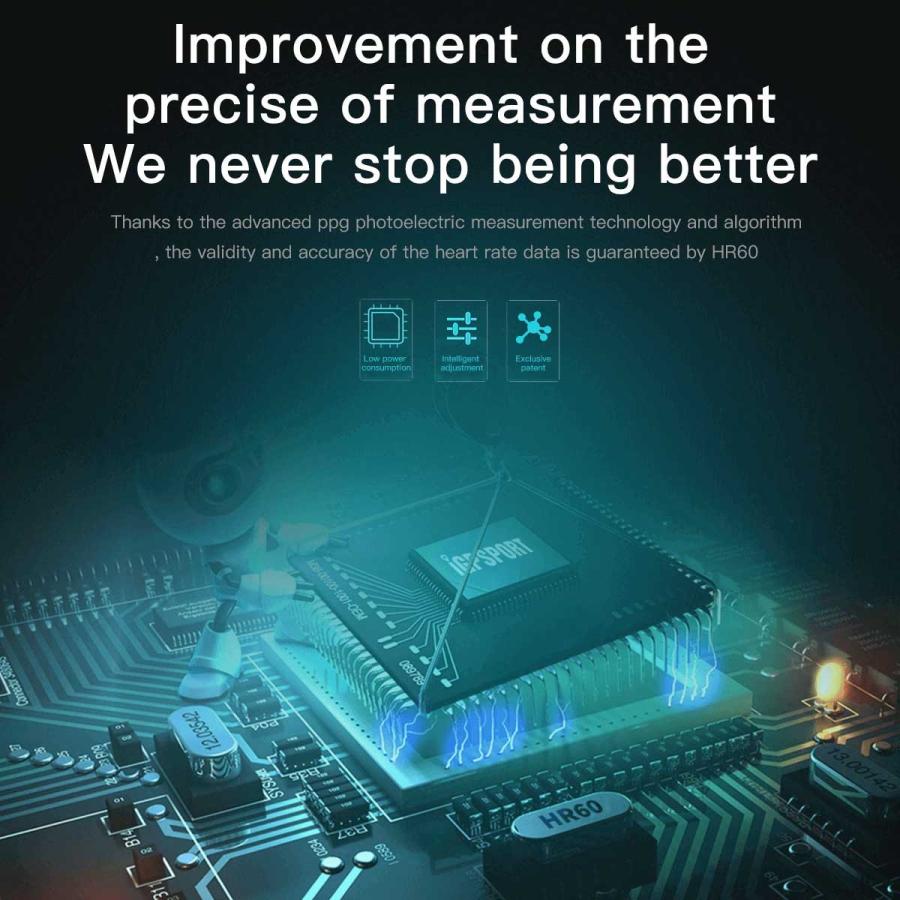 心拍計 脈拍計 iGPSPORT HR60 腕 APP ANT+ BLE IPX7 送料無料 | ブランド登録なし | 06