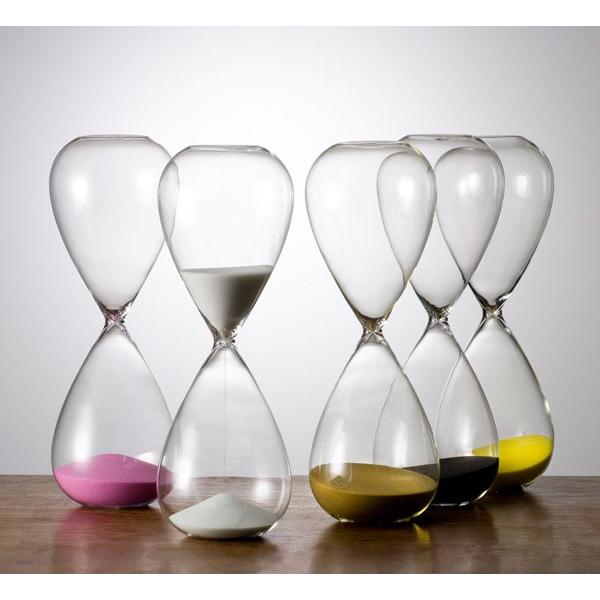 砂時計 シンプル 30分計 ガラス砂時計 白色 : いま何度 - 通販 - Yahoo