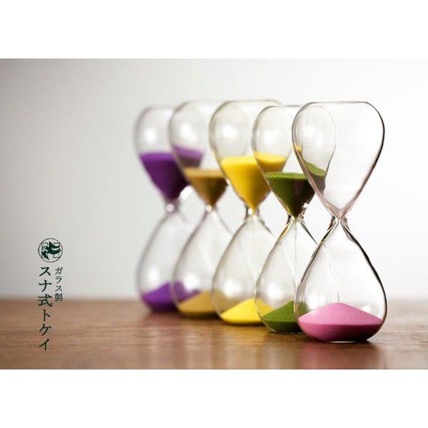砂時計 シンプル 3分計 5分計 ガラス砂時計 廣田硝子 ST-3/ST-5 送料無料 | ブランド登録なし