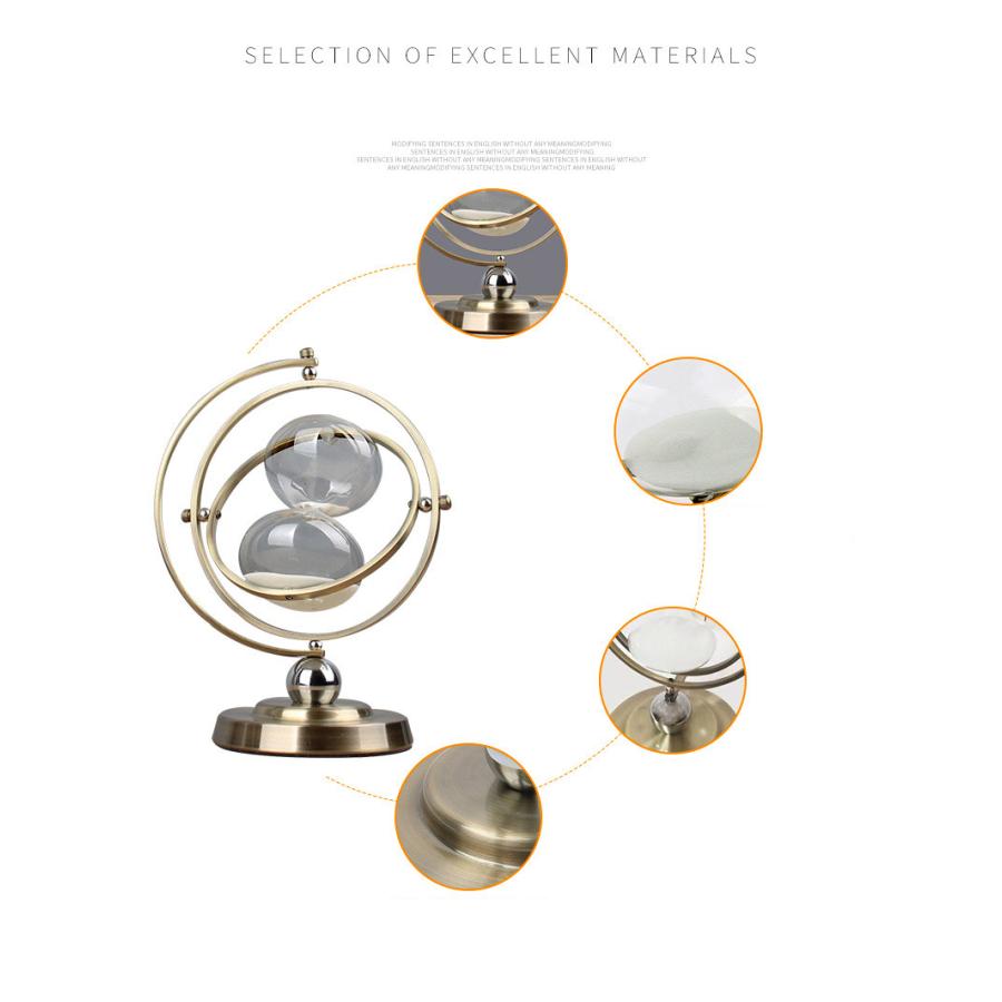 砂時計 回転式 インテリア 15分計 60分計 オシャレ アンティーク 送料