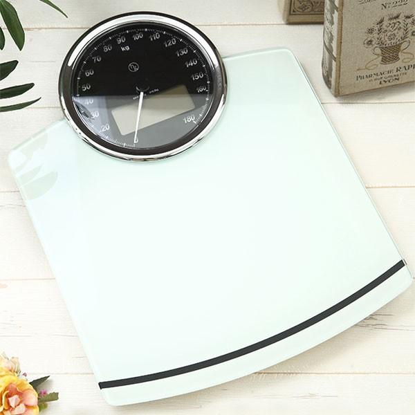 HAKARU 体重計 En エン YS-8258 デジタル アナログ 送料無料 : いま何