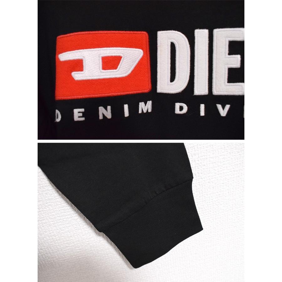 DIESEL (3)DIESEL ディーゼル ロンT 長袖 Tシャツ A03768 0AAXJ