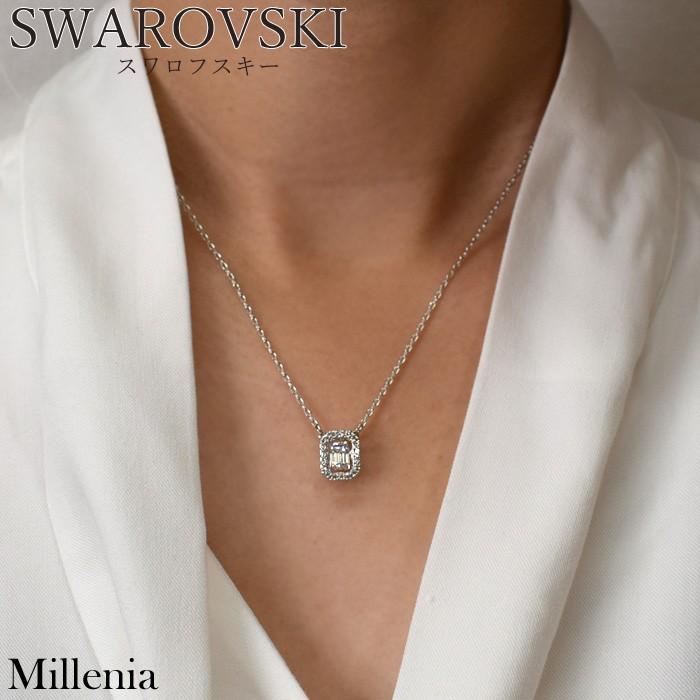 スワロフスキー SWAROVSKI ネックレス アクセサリー ミレニア ピンク