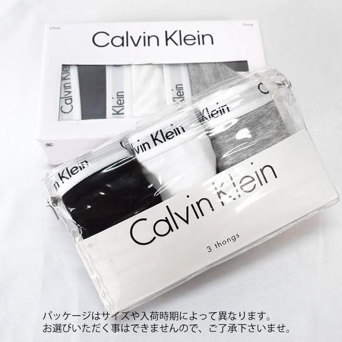 Calvin Klein CK カルバンクライン レディース 下着 ショーツ 3枚セット (6) QD3587 Tバック (7)DD3588 ビキニ BLACK 3セット パンツ アンダーウェア 女性｜imaure｜06