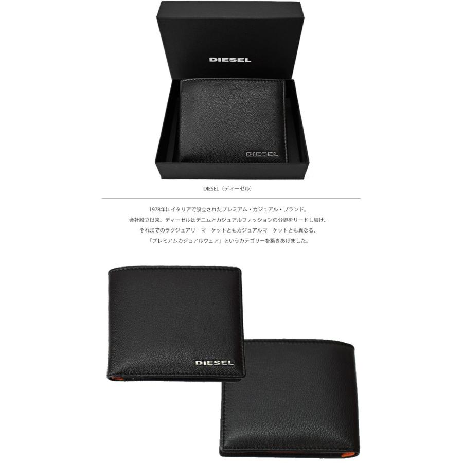 DIESEL ディーゼル 二つ折り財布 (3)X05601 P1752 H6818 DIESEL ディーゼル 二つ折り財布 (3)X05601 P1752 H6818