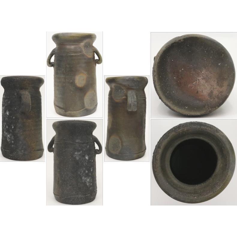 茶道具 花入 備前焼き 伊勢崎卓作 茶道 : 茶道具いまや静香園 茶道具 花入 備前焼き 伊勢崎卓作 茶道 : 茶道具いまや静香園