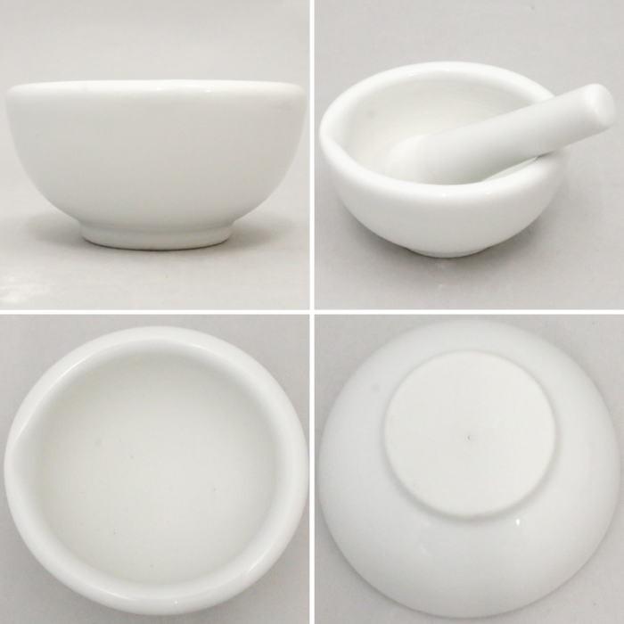 乳鉢 すり鉢 白 ミニ お茶挽き鉢 セラミック製 茶道具 : 茶道具いまや
