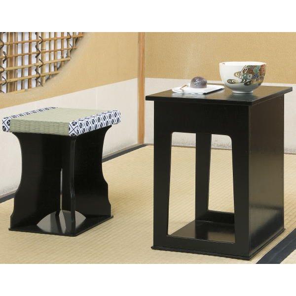 茶道具 座椅子 近藤さんのちょっと椅子 黒掻合塗 茶道 : 茶道具 茶道具 座椅子 近藤さんのちょっと椅子 黒掻合塗 茶道 : 茶道具